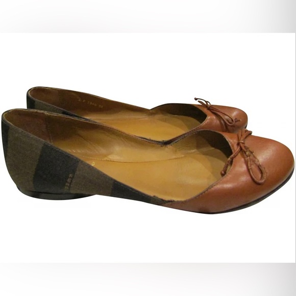Fendi Authentic Ballet Flats Size 38 - Picture 5 of 5